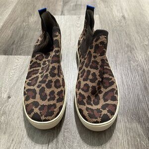 Rothy's Brown Patterned Slip-On Shoes
